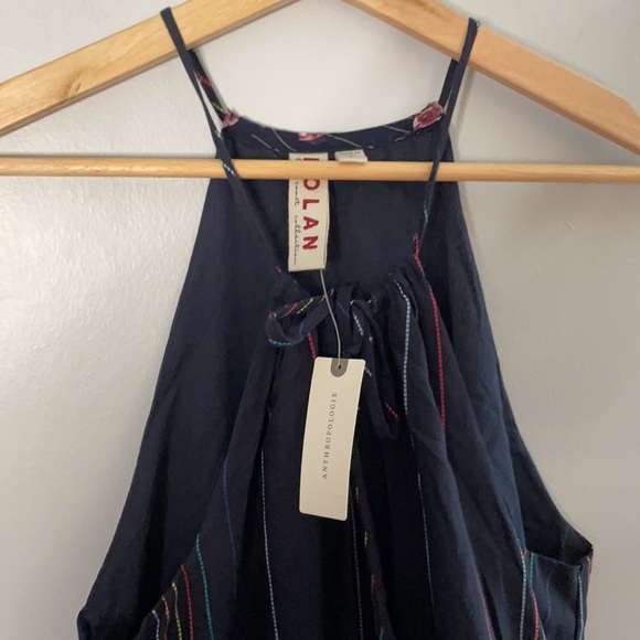NWT Anthropologie Dolan Halter Jumpsuit w/ Pockets - Picture 10 of 12